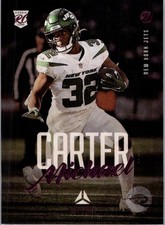 2021 Panini Chronicles #207 Michael Carter Luminance Update Rookies Pink