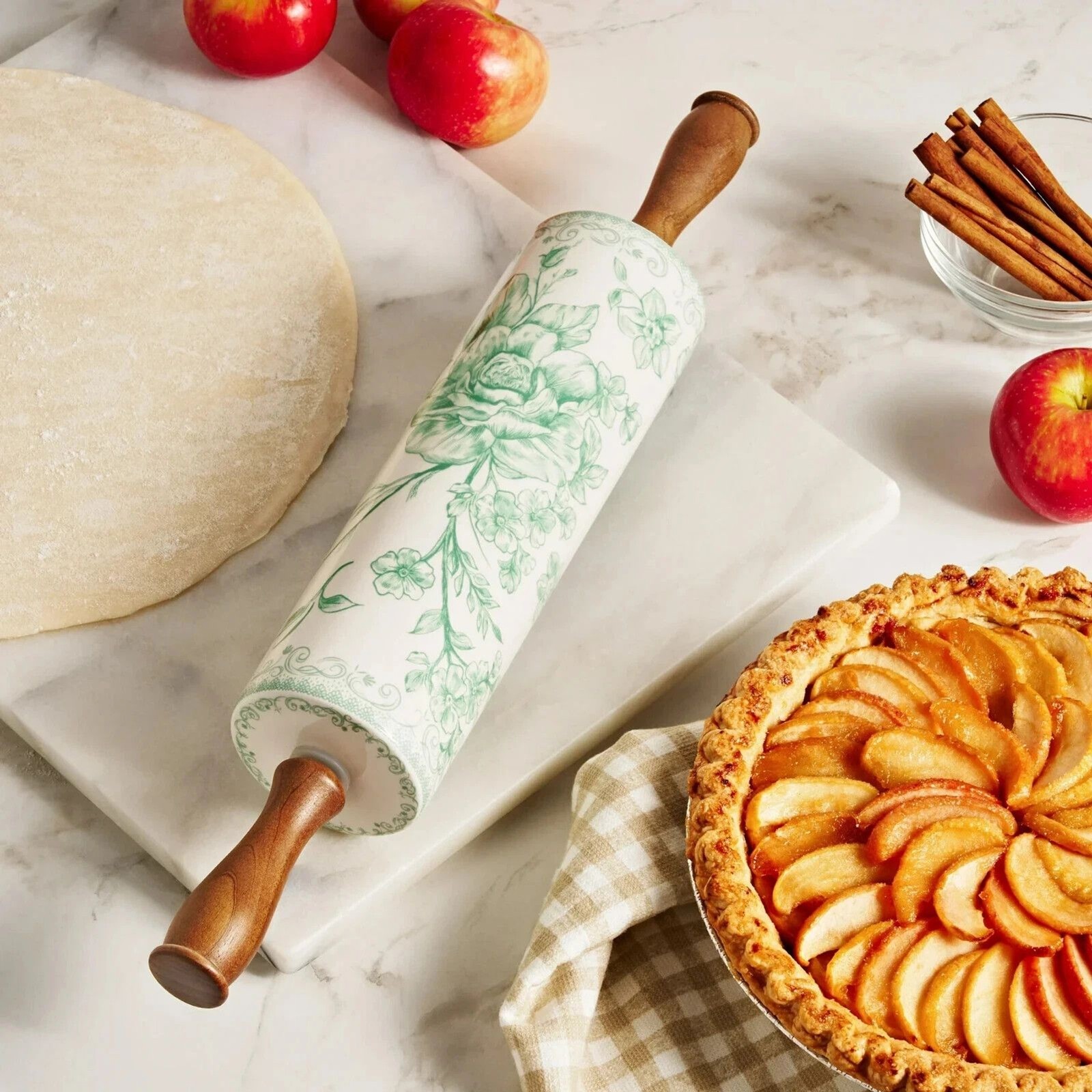 Pioneer Woman Agatha Olivewood Rolling Pin