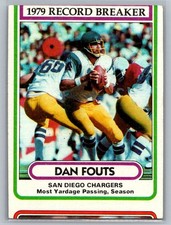 1980 Topps #3 Dan Fouts