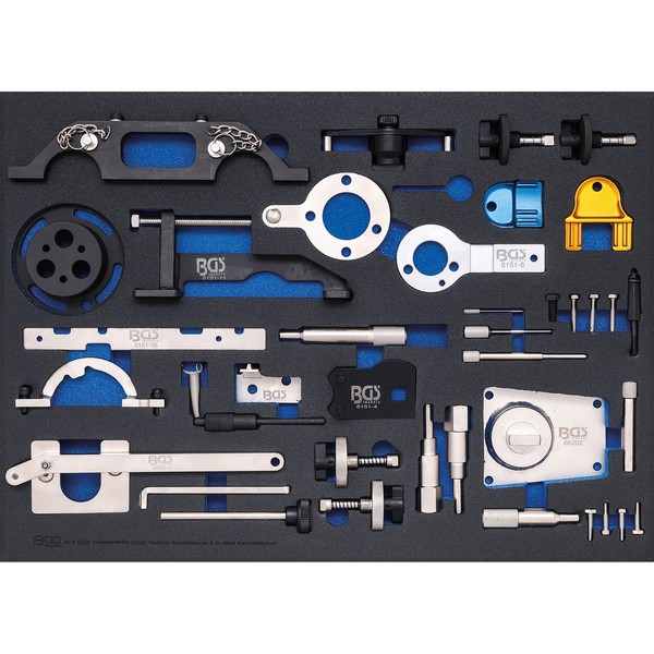 Bgs Werkstattwageneinlage 3/3: Motor-Einstellwerkzeug-Satz FüR Opel / Chevrolet-image