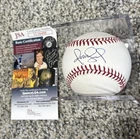 OMAR VIZQUEL SIGNED RAWLINGS OAL BASEBALL CLEVELAND INDIANS JSA COA
