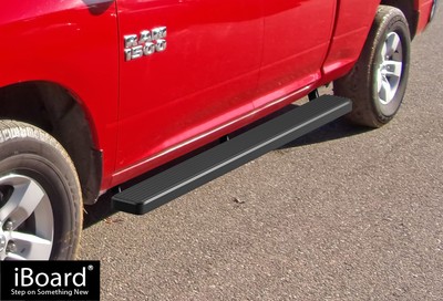 APS Premium 6'' Black Side Steps Fit 09-18 Dodge Ram 1500 Quad Cab