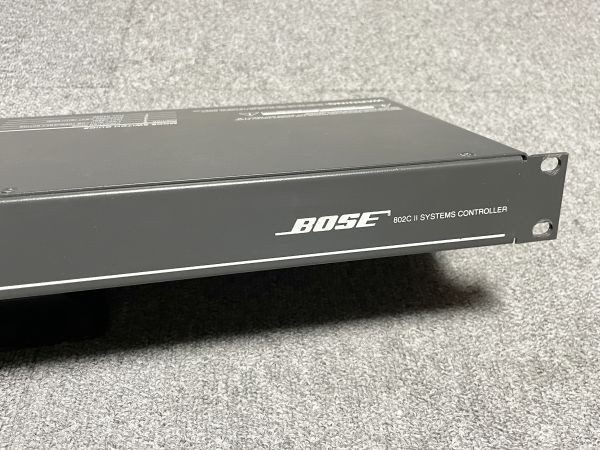 Bose 802C ii System Controller Rare Black Rackmount 802CII