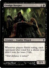 Grudge Keeper Conspiracy Regular