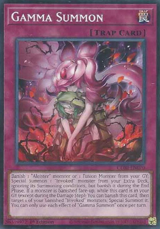 1X NM Gamma Summon - CORI-EN070 - Common 1st Edition