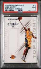 2014-15 Panini Excalibur Kobe Bryant #30 Top Flight Game-Used GU Patch