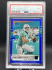 2020 Panini Donruss Rated Rookie Tua Tagovailoa #302 Press Proof Blue (RC) PSA 9