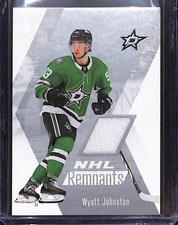 2025-26 Upper Deck Artifacts NHL Remnants Jersey Wyatt Johnston