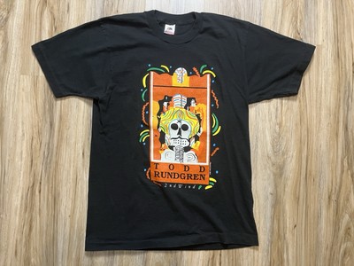 Vintage TODD RUNDGREN Shirt Large 2nd Wind Summer Tour 1991 USA Made 90s 