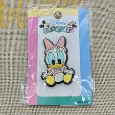 Disney JAPAN Pin Disney Babies series Rubber Pin Daisy Duck CUTE