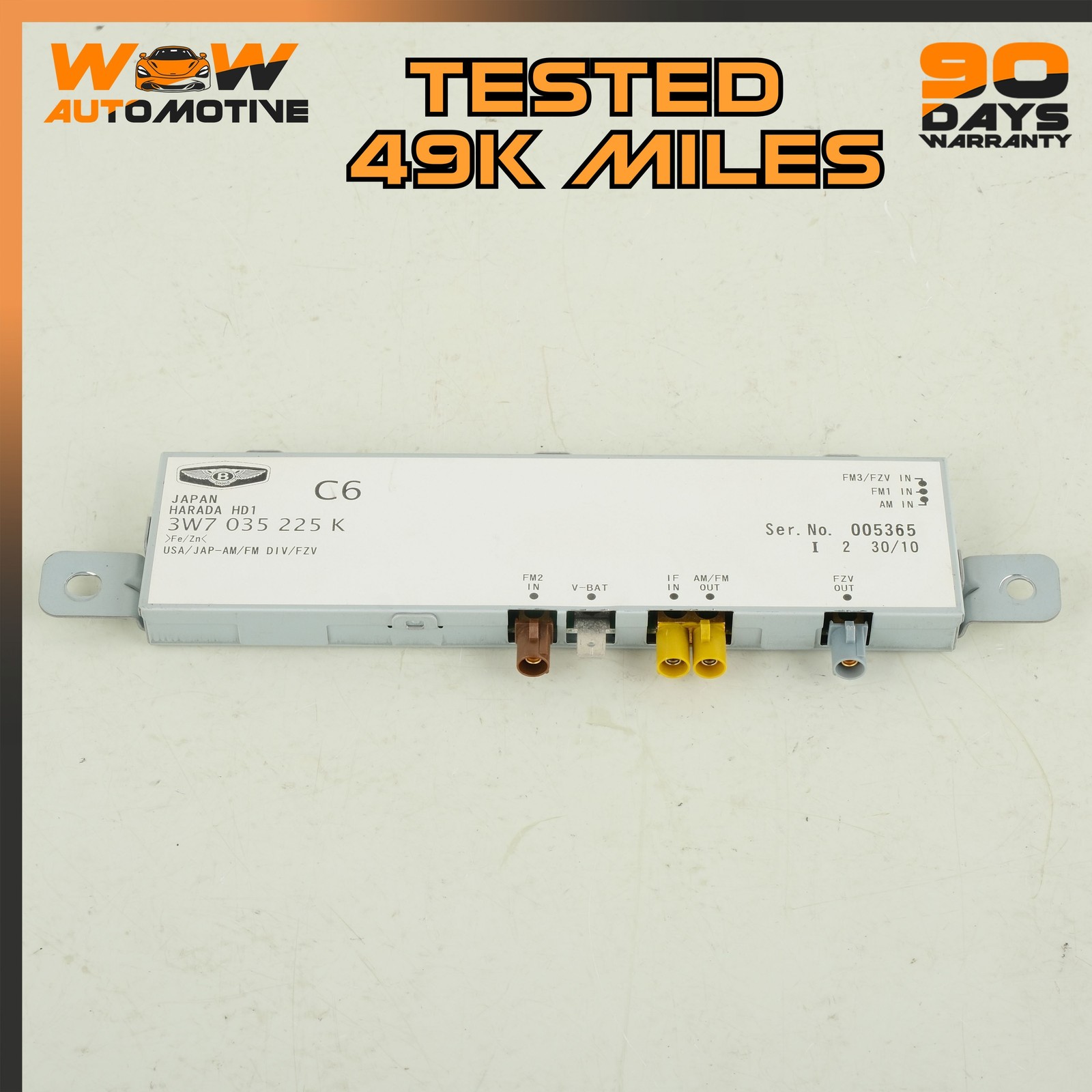Bentley Continental GT 2010-2012 Rear Antenna amplifier