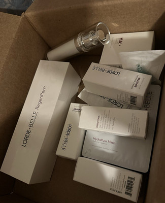 Lorde + Belle RegenPenHA3+ Hyaluronic Acid Hydrating Face Booster & Mask Set 12M