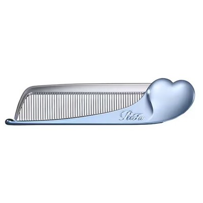 [US Stock] ReFa HEART COMB Aira Hair brush Aqua Blue Compact Lightweight