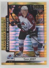 2017 O-Pee-Chee Platinum Marquee Rookies Seismic Gold 50/50 Tyson Jost #195 7fp