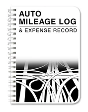 Mileage Log Book Auto Mileage Expense Record Notebook for Taxes - 126 Pages