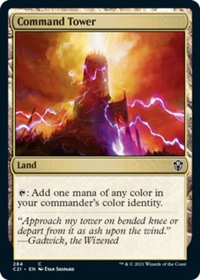 Command Tower~284~NM~(C21) - Commander 2021~MTG | eBay