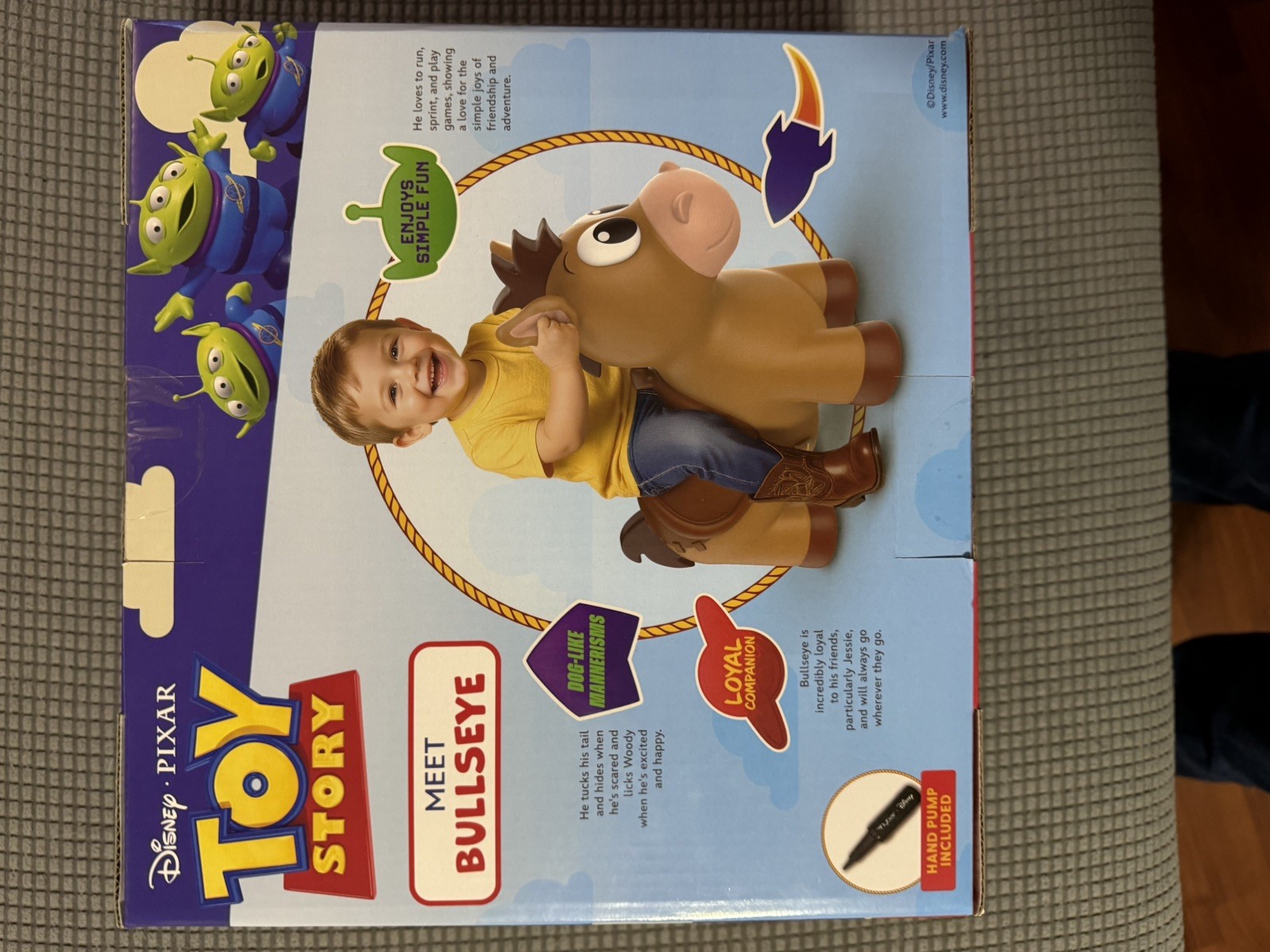 *NEW*Disney PIXAR Toy Story Bullseye Animal Horse Hopper