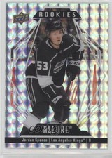 2022-23 Upper Deck Allure Rookies White Diamond Jordan Spence #109 02l5