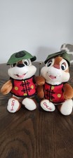 Epcot World Showcase China Chip  Dale Disney Exclusive Bean Bag Plushes