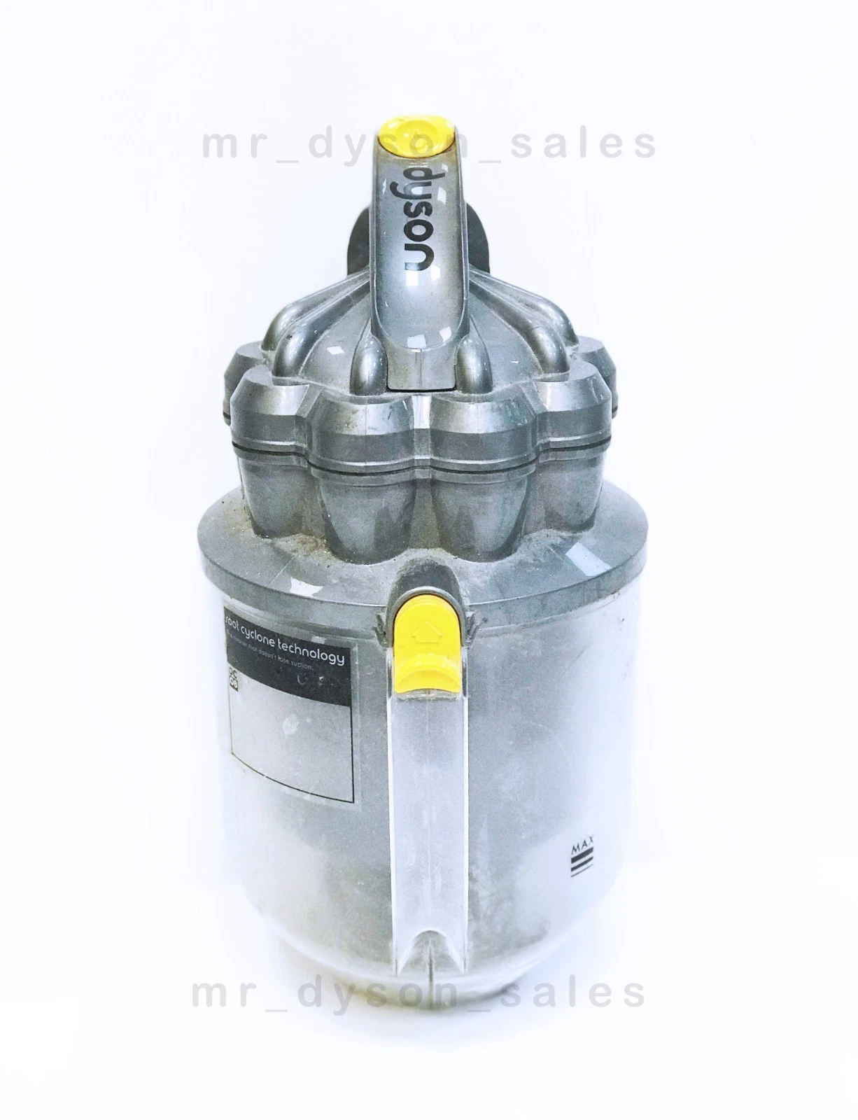 DC08 Cyclone & Bin Origin Genuine Dyson Standard Silver Yellow