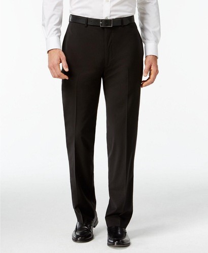 Calvin Klein Mens Slim fit Dress Pants 40 / 32 Black Stretch - Imagen 6 de 6