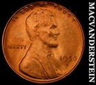 1950-S Lincoln Wheat Cent- Choice Gem Brilliant Uncirculated No Reserve #i7328