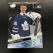 Joseph Woll 2020-21 Upper Deck Young Guns Rookie Card #208 Toronto Maple Leafs