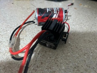 3s Brushed ESC and Motor