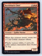 MTG NM Normal Beetleback Chief 205 U Commander: Tarkir: Dragonstorm