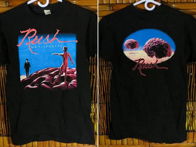 1978 RUSH Band Hemispheres T-Shirt Black ALl size D2138