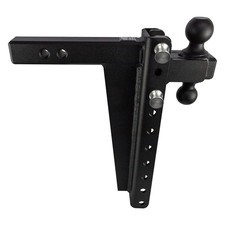 Heavy Duty 2.0 Adjustable Trailer Hitch 22000lb Load Capacity With Dual Ball