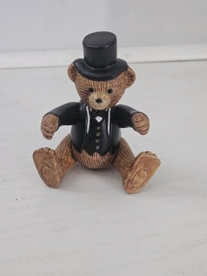 Vintage Teddy Town Bears Russ Groom Jointed Porcelain NO Box