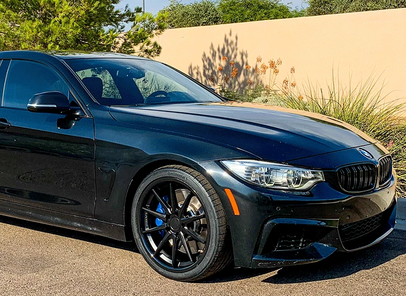 BMW e90 Matte Black