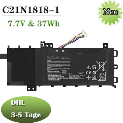  C21N1818-1 Akku für ASUS X512FA X512UF X509FB X509FA X509FJ X509 F512J F512D