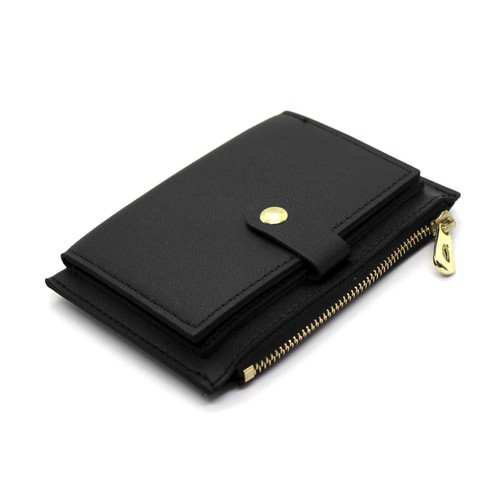 Portafoglio donna piccolo mini ecopelle con porta carte documenti porta  monete | eBay