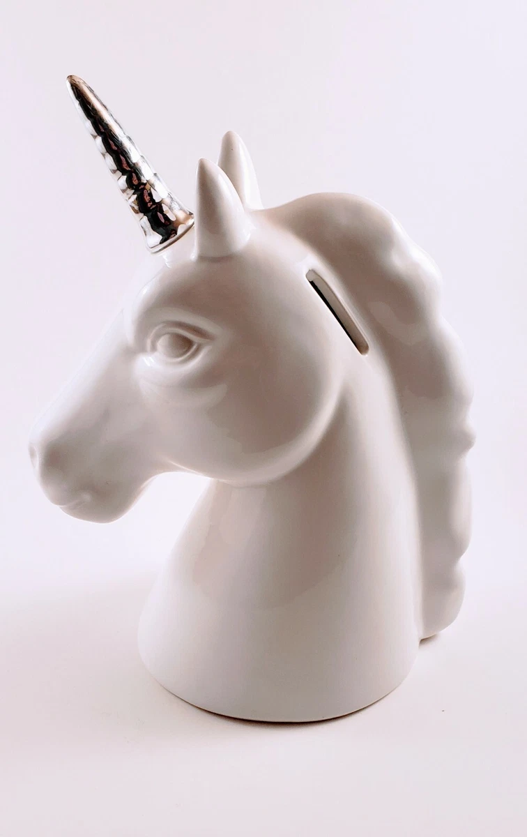 Fluffy Unicorn Bank — Chesapeake Ceramics