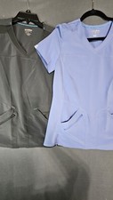 ScrubStar Top Lot Of 2 Small Scrub Tops