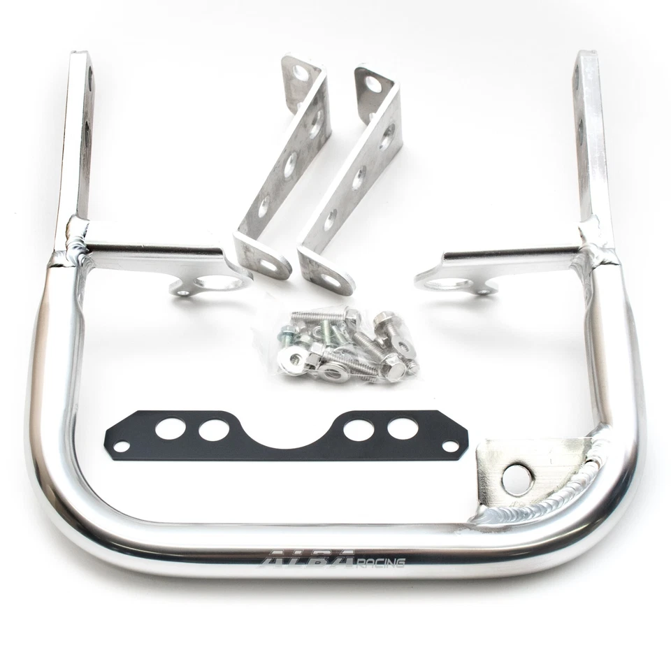 Barra de agarre parachoques trasero aluminio Yamaha YFZ 450R yfz450R Alba Racing 251 T5 S Foto 2 de 4