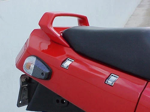 Honda CBR 125 250 300 500 600 650 1000 RR Carbon/Clear FLUSH-MOUNT TURN SIGNALS - Image 4 of 4