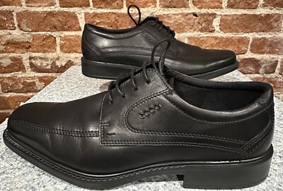 ECCO New Jersey Bicycle Toe Tie Mens Size 12 Black