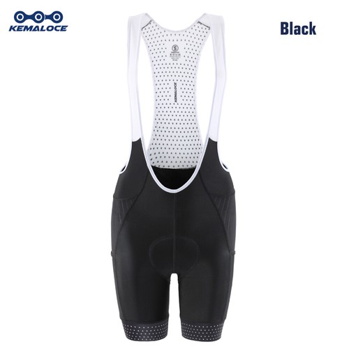 KEMALOCE Cycling Bib Shots Women Pink&Black&Blue Padded S-3XL Summer Bike Shorts - Picture 24 of 27