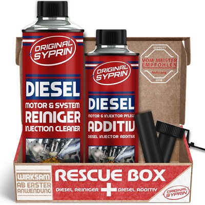 SYPRIN Rescue Box: Diesel System Reiniger & Additiv - Motor System Reinigung