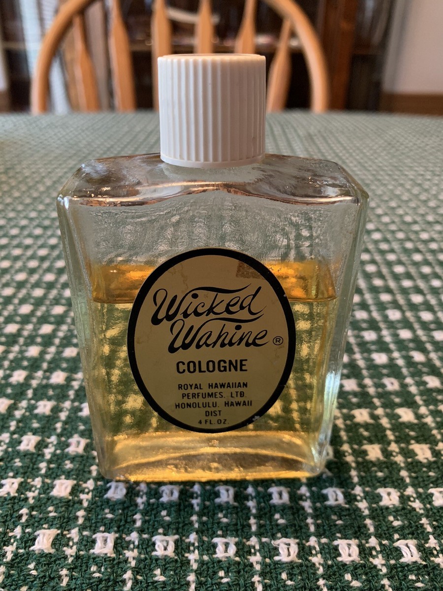 Vintage Wicked Wahine Cologne Royal Hawaiian Perfumes Inc 4oz