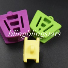 3 Pcs/Kit Dental Silicone Mouth Props Bite Blocks Rubber Tongue Piercing