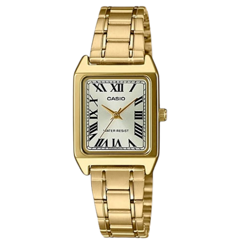 【新品未開封】CASIO LTP-V007G-9B ゴールド 腕時計 CASIO Woman Metal band Gold Wrist Watch LTP-V007G-9B Original New