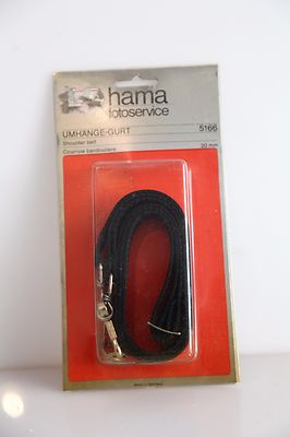 Vintage HAMA Fotoservice, Shoulder Belt 5166, 20mm. Made in Germany