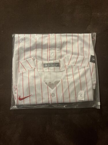 NEW TREA TURNER PIN STRIPE PHILLIES JERSEY SIZE LARGE - Picture 2 of 6