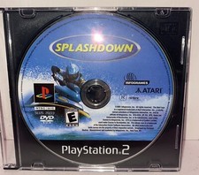 PlayStation 2 PS2 Splashdown Jet Skis Atari Disc Only Tested Works 2001