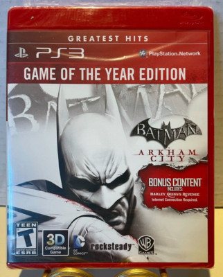 Batman: Arkham City -- Game of the Year Edition (Greatest Hits) (Sony...