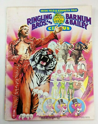 Ringling Brothers Barnum and Bailey Circus Program Magazine 1983, 113th Edition